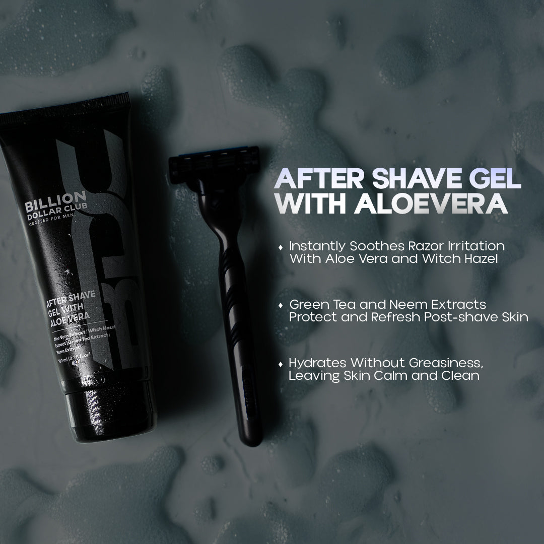 After Shave Gel with Aloe Vera