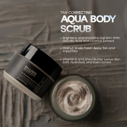 Tan Correcting Aqua Body Scrub