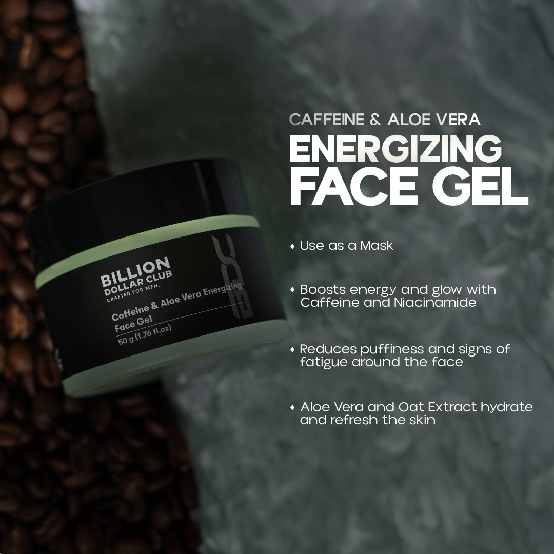 Caffeine & Aloe Vera Energizing Face Gel