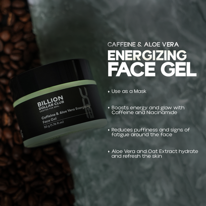 Caffeine & Aloe Vera Energizing Face Gel