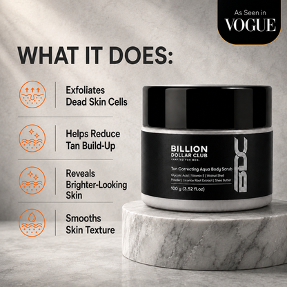 Tan Correcting Aqua Body Scrub
