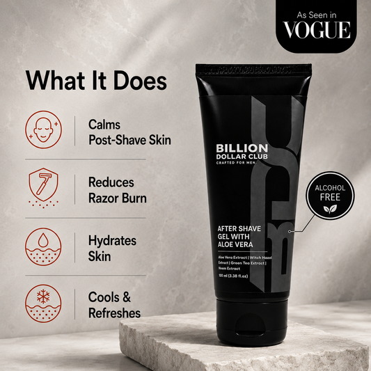 After Shave Gel with Aloe Vera