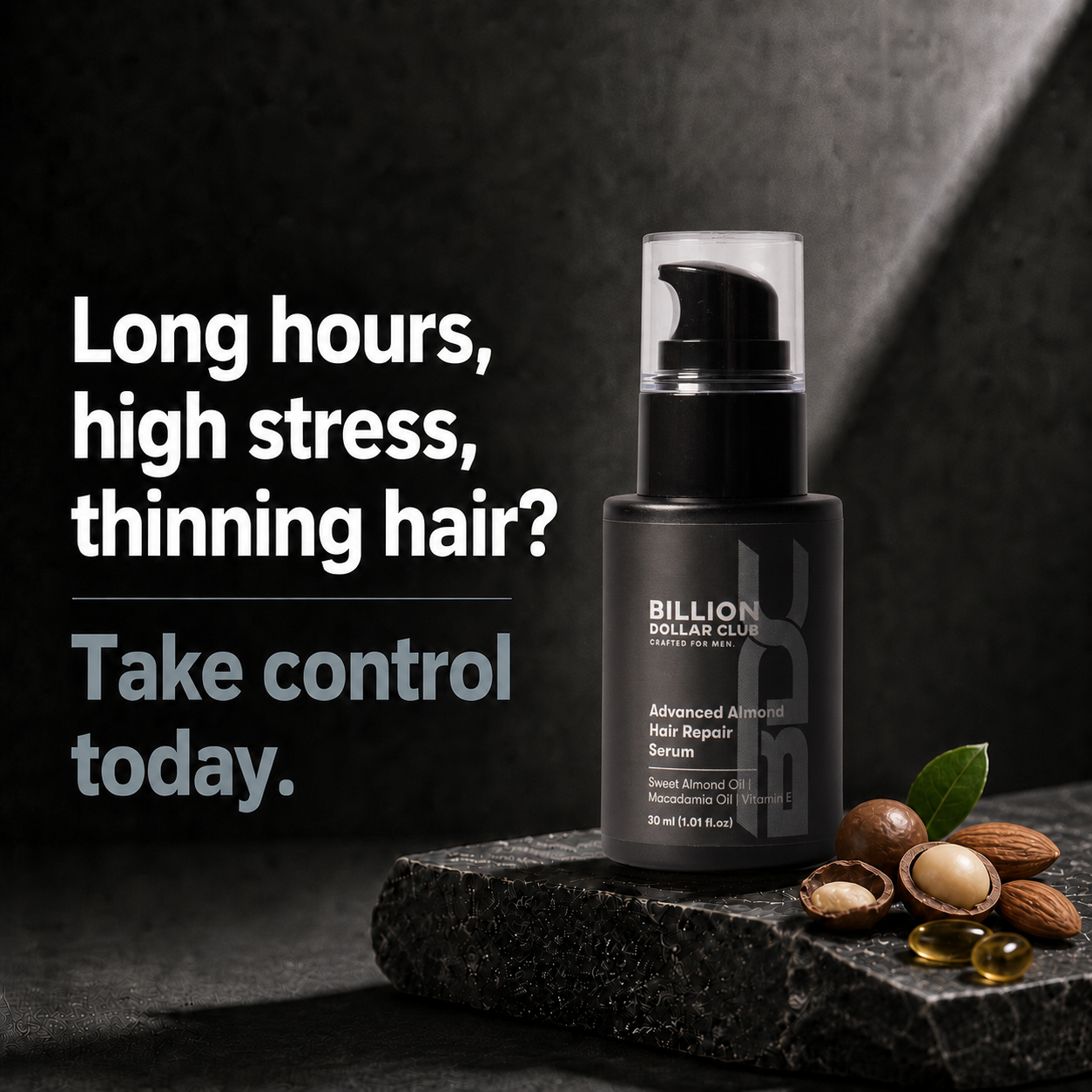 Advanced Almond Hair Repair Serum