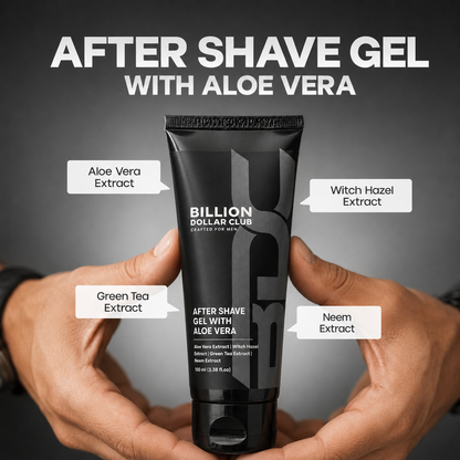 After Shave Gel with Aloe Vera