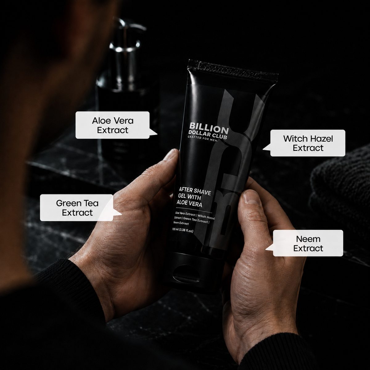 After Shave Gel with Aloe Vera