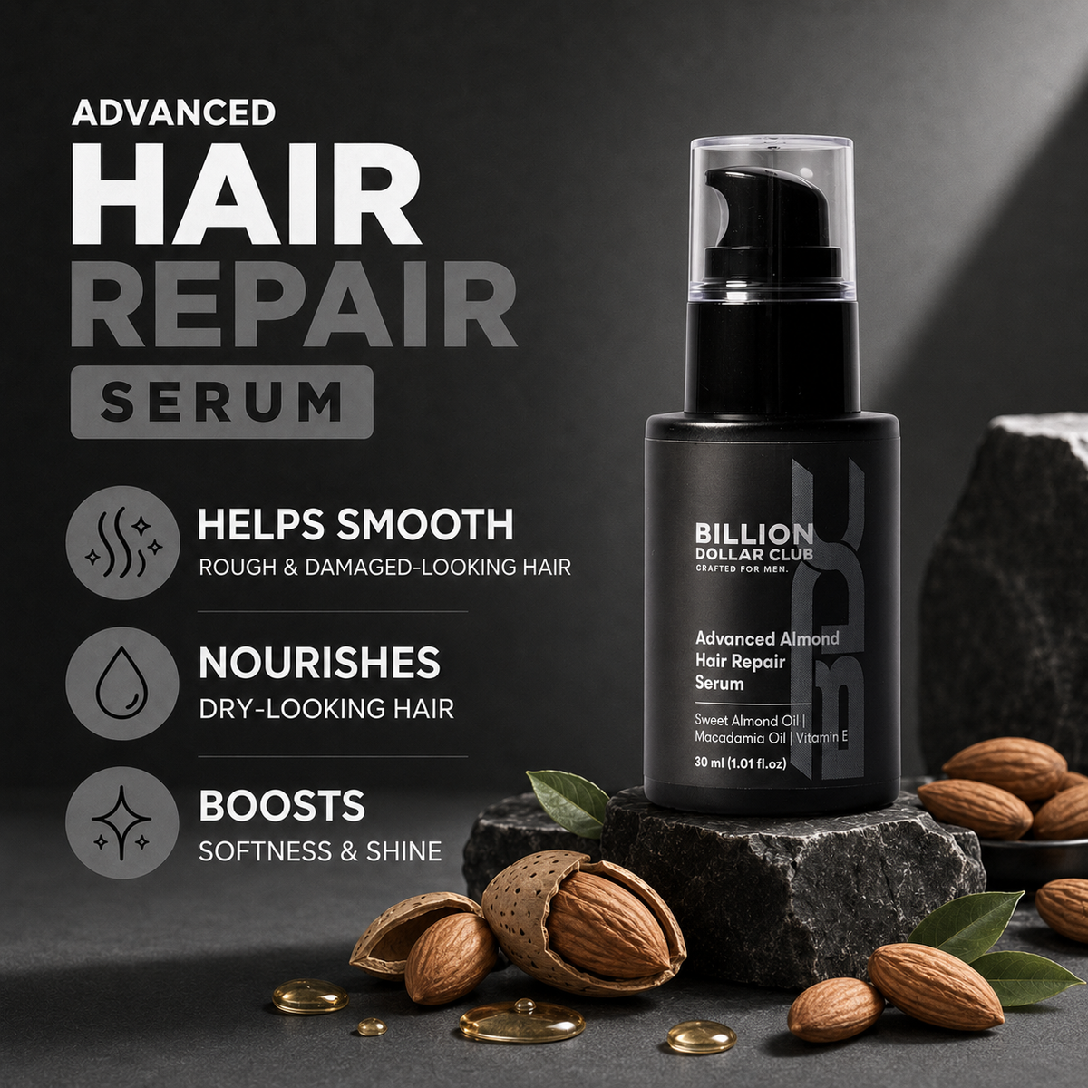 Advanced Almond Hair Repair Serum