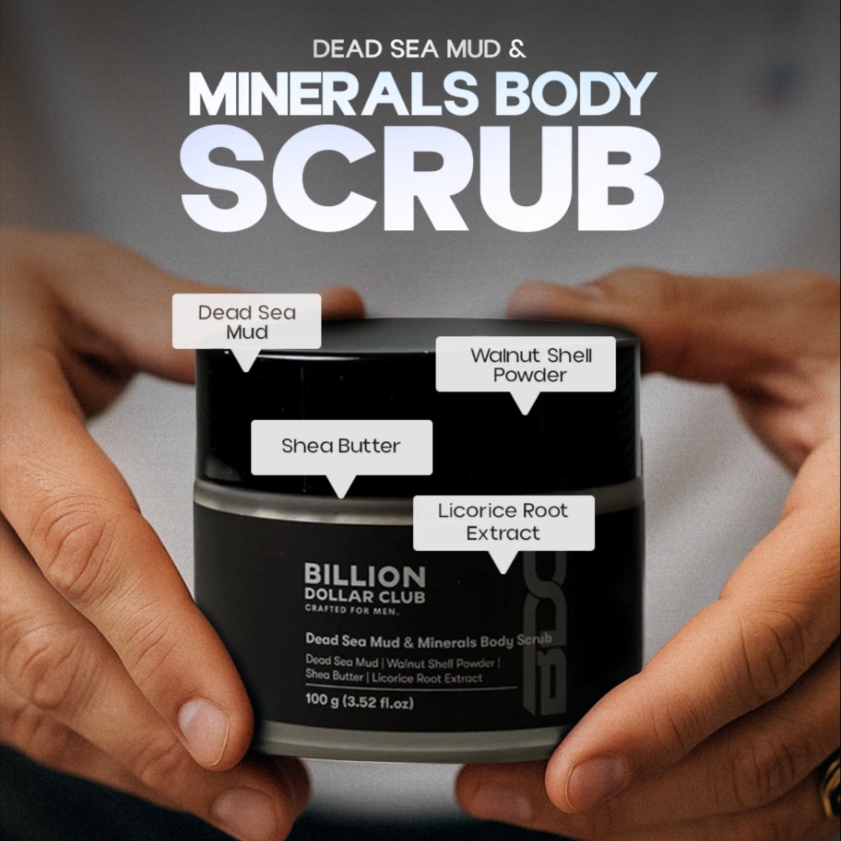 Dead Sea Mud and Minerals Body Scrub