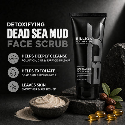Detoxifying Dead Sea Mud Face Scrub