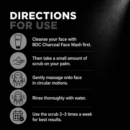 De-Tan Face Scrub  with Glycolic Acid