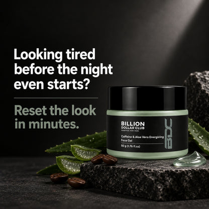 Caffeine & Aloe Vera Energizing Face Gel