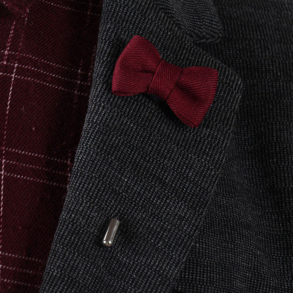 Classic Bow Tie Inspired Suit Pin