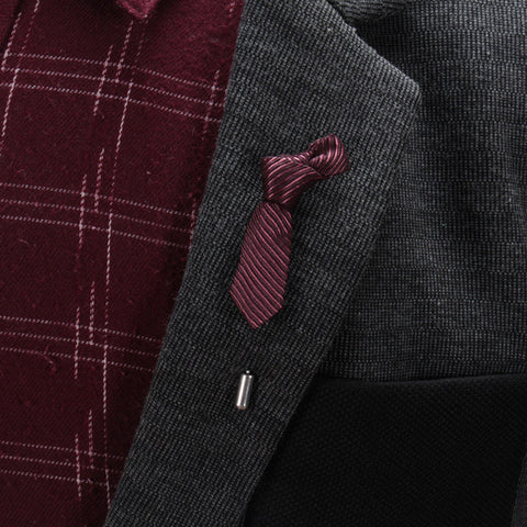 Trend Setter Tie Styled Suit Pin